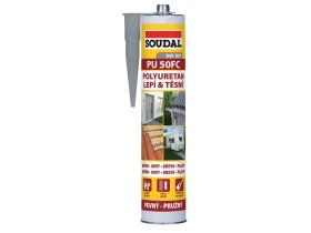 SOUDAL tmel polyuretanový PU 50FC 300ml šedý