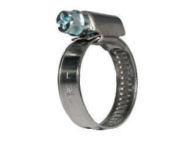 BE spona hadicová SX9 10-16 C7-W2 (10ks/balení), pás nerez+šroub pozink