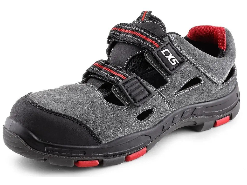 CANIS obuv sandal CXS ROCK PHYLLITE O1 černá šedá vel.44 - Pracovní oděvy a&nbsp;obuv
