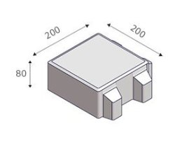 CSB QUADRO 8cm vegetační dlažba standard červená (9,6m2) csb_quadro_rendr_cs06