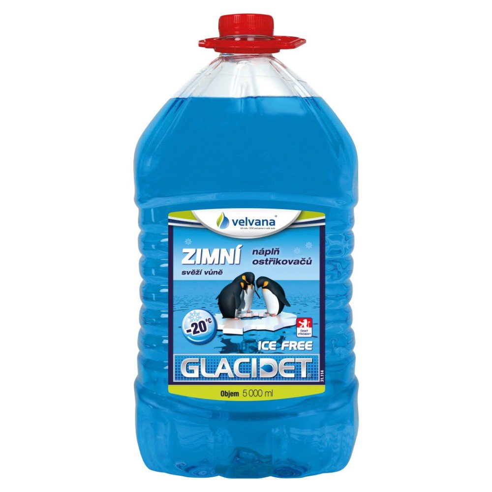 BaL GLACIDET Ice Free zimní směs do ostřikovačů -20°C 5l - Drogerie