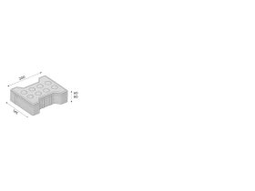 CSB KOST 8cm dlažba pro nevidomé červená (8,40m2) ezgif-7072a3658b5a3f