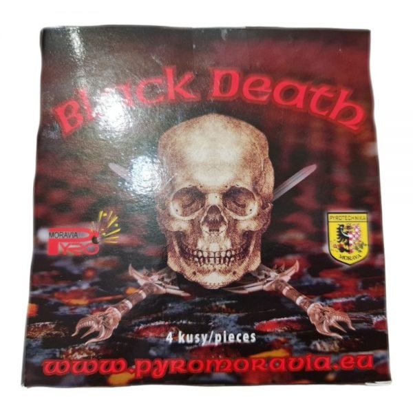 Petardy Black Death 4ks - 2024 - VÁNOCE OHŇOSTROJE