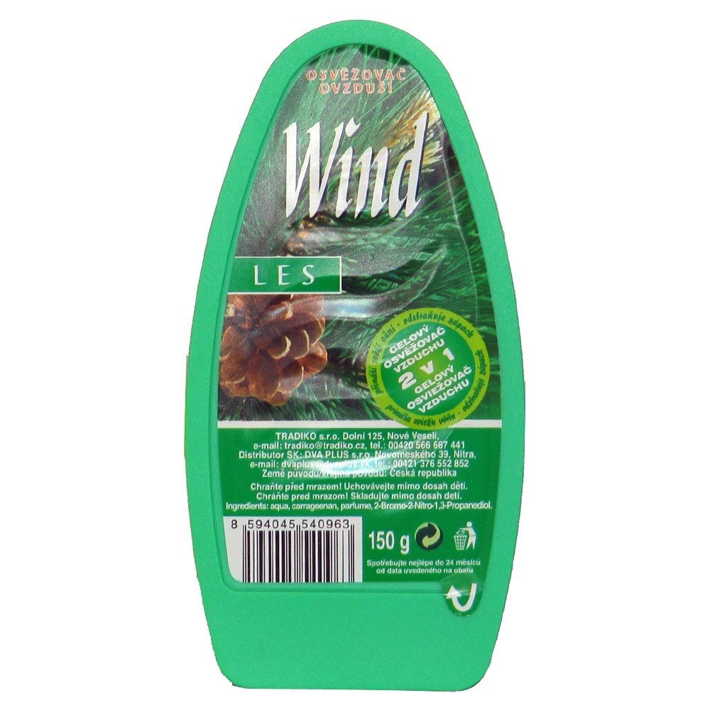 BaL WIND gel osvěžovač vzduchu les 150g - Drogerie