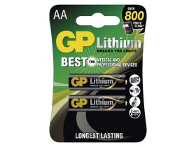 E baterie lithiová GP AA FR6 2BL B15212