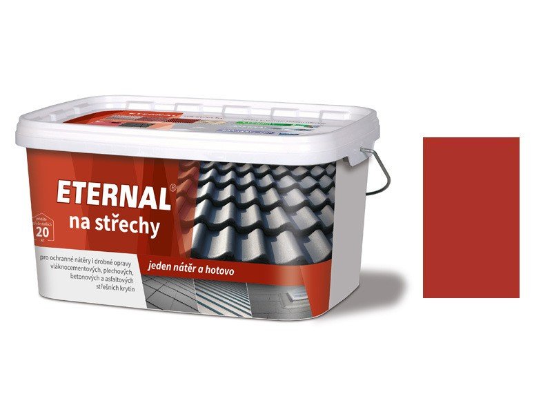 BaL ETERNAL na střechy 307 červenohnědý 10kg - Střechy příslušenství střechy