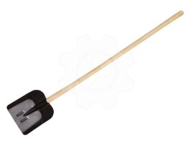 BE lopata uhelka velká 35x35cm s&nbsp;násadou 130cm Fe