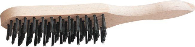 BE kartáč drátěný 5řadý dřevo nelakované - Nářadí ruční nářadí