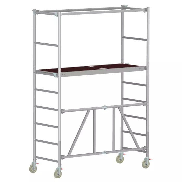 BE lešení pojízdné interiérové ALUFIX80 s&nbsp;nástavcem - Nářadí ruční nářadí