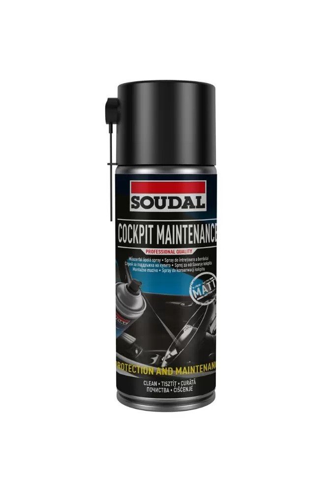SOUDAL Cockpit maintenance čistič palubní desky bez silikonu 400ml