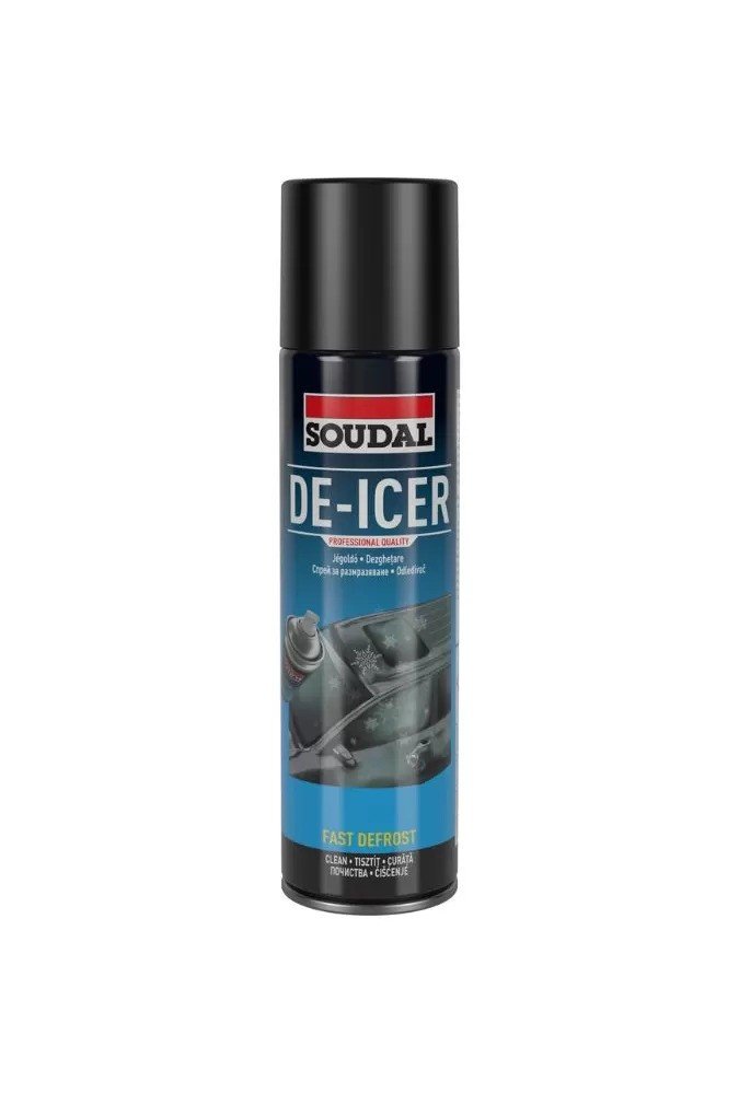 SOUDAL De-icer rozmrazovač skel 400ml SOUDAL De-icer rozmrazovač skel 400ml