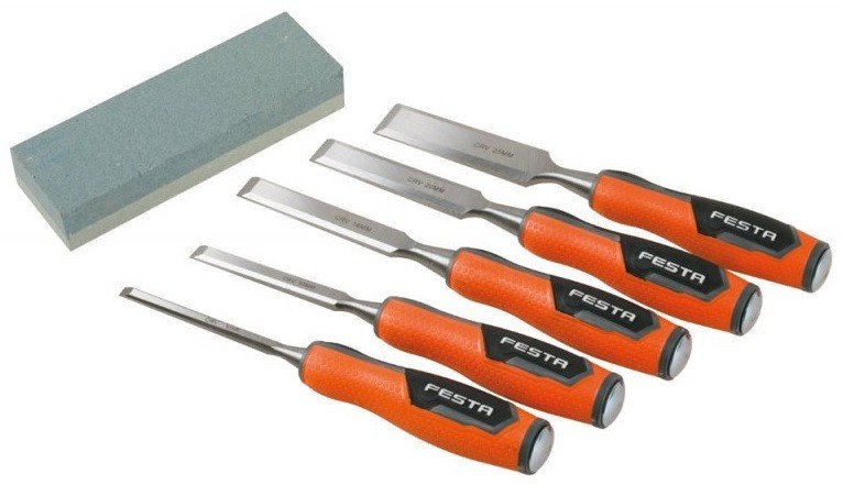 BE dláto s&nbsp;brouskem sada 5ks CrV ocel FESTA - Nářadí ruční nářadí