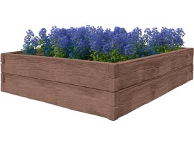 BEVES deska betonová dřevo - záhon 200x25x6cm hnědá Beves_3D_vizualizace_Betonovy-Zahon_Drevo_2x2m_0-5m_Hneda_03