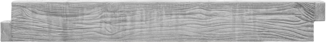 BEVES deska betonová dřevo - záhon 200x25x6cm šedá - Betonové prvky záhony