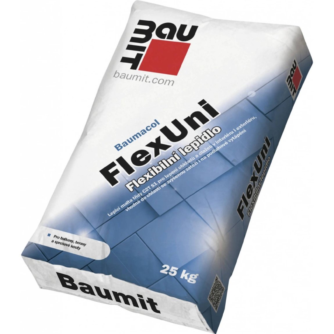 BAUMIT Baumacol FlexUni Gel C2T S1 flex.gelové lepidlo 25kg (54) - Suché směsi a stavební chemie lepidla