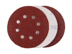 LE papír brusný výsek SZ P 40/125 8 otvorů (3ks)