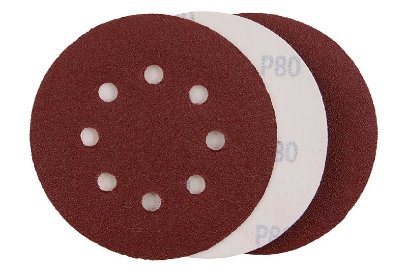 LE papír brusný výsek SZ P 80/125 8 otvorů (3ks)