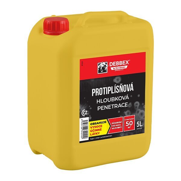 DB penetrace hloubková protiplísňová 5l DB penetrace hloubková protiplísňová 5l - Suché směsi a stavební chemie penetrace, nátěry a můstky