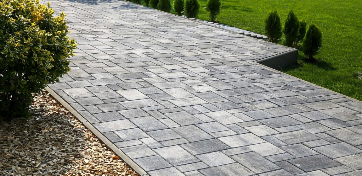 CSB VIA TECH 8cm dlažba colormix noarblanc standard, 3mm distančníky (8,64m2) - Betonové prvky dlažby