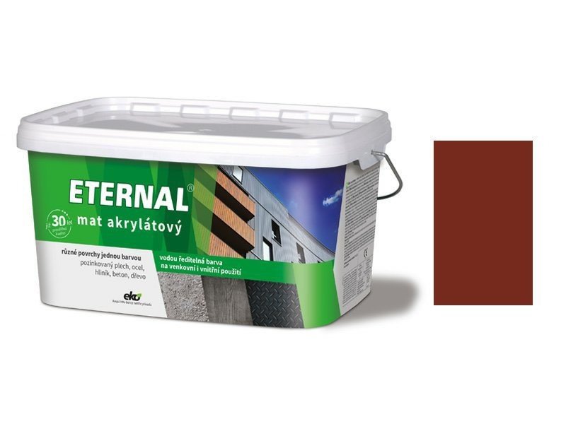 BaL ETERNAL MAT akrylátový 07 červenohnědý 5kg - Suché směsi a&nbsp;stavební chemie stavební chemie bal