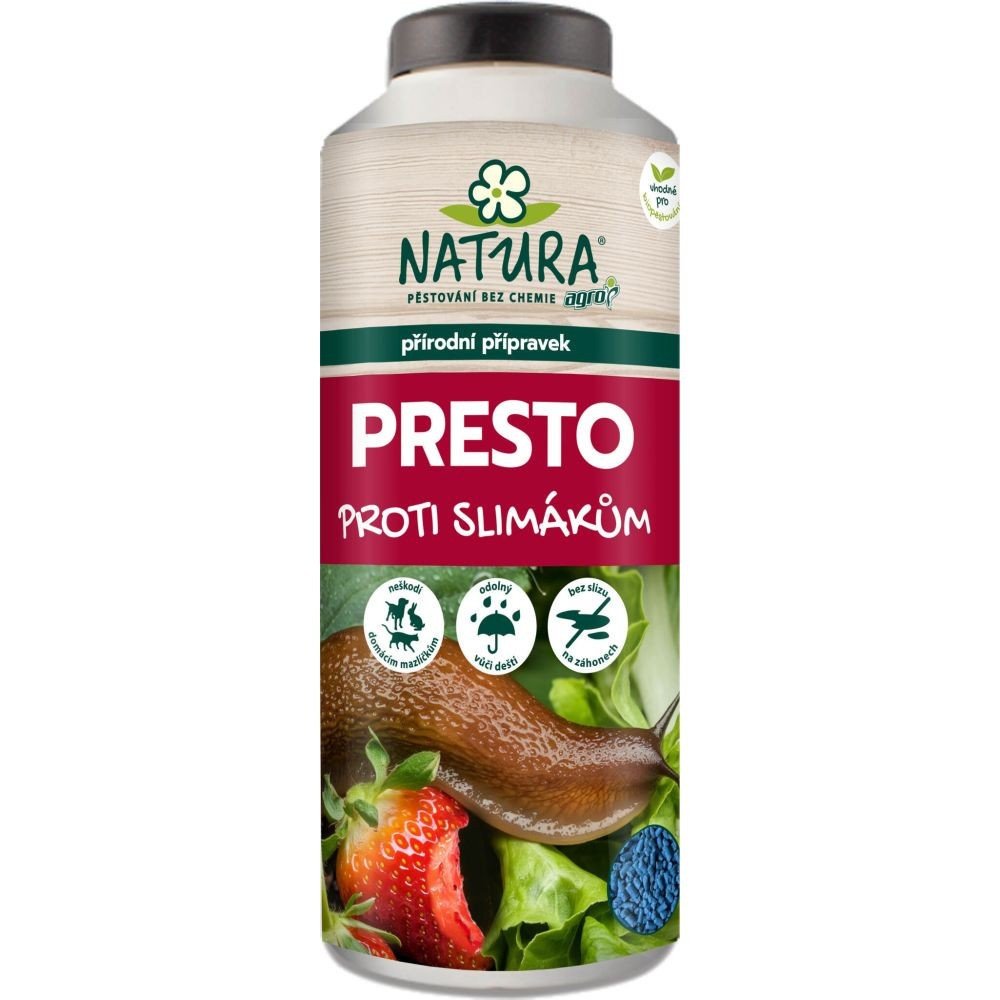 AGRO NATURA PRESTO hnojivo slimáky a&nbsp;plzáky 500g - Zahrady, pletiva substráty a&nbsp;hnojiva