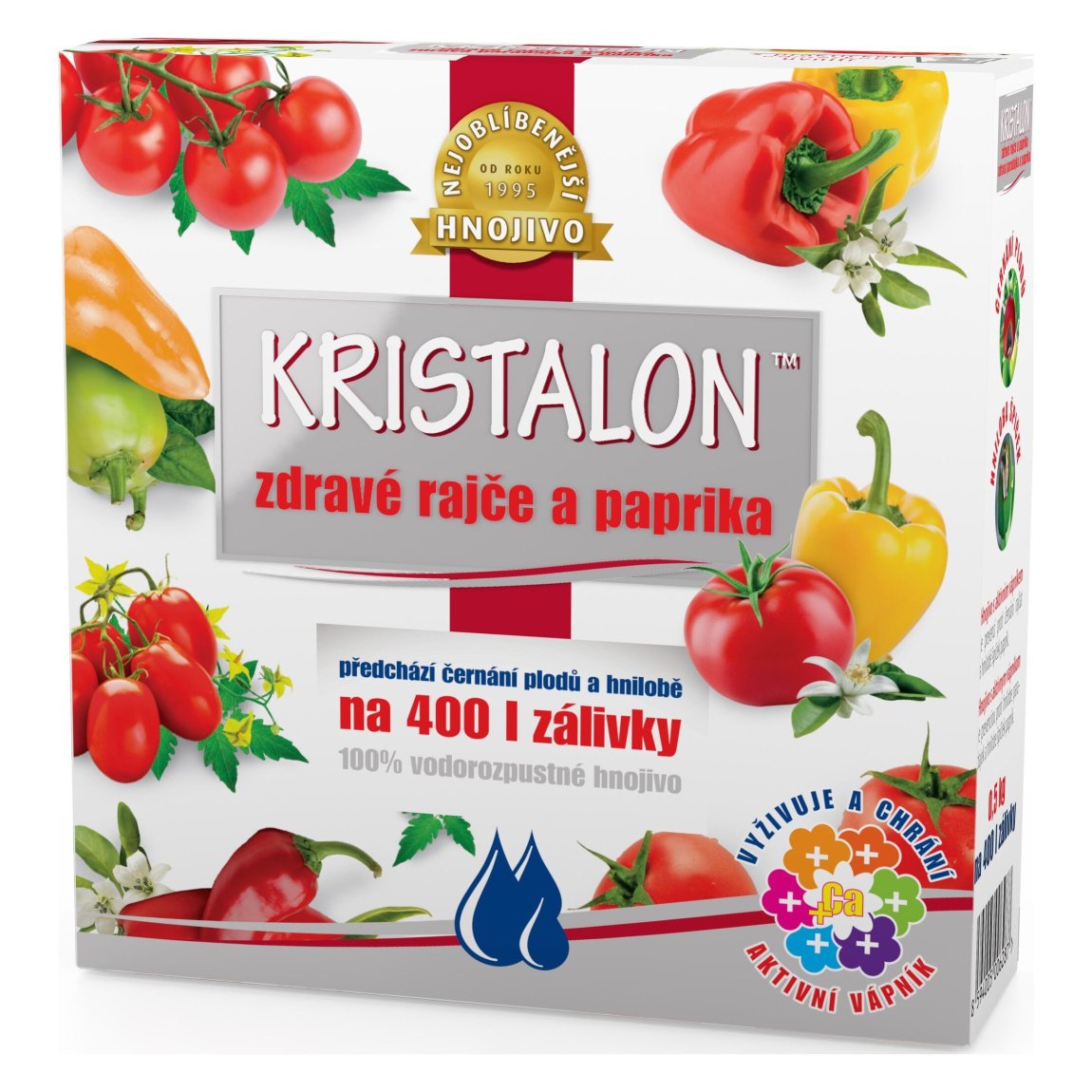 AGRO vodorozpustné hnojivo KRISTALON Zdravé rajče a&nbsp;paprika 0,5kg - Zahrady, pletiva substráty a&nbsp;hnojiva