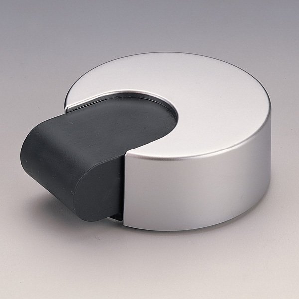 BE zarážka dveřní s&nbsp;pružinou chrom - Stavební výplně doplňky pro stavební výplně