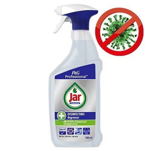 BaL JAR Professional dezinfekční odmašťovač 2v1 750ml - Drogerie