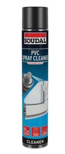 SOUDAL PVC Spray Cleaner - čistič PVC 750ml SOUDAL PVC Spray Cleaner - čistič PVC 750ml