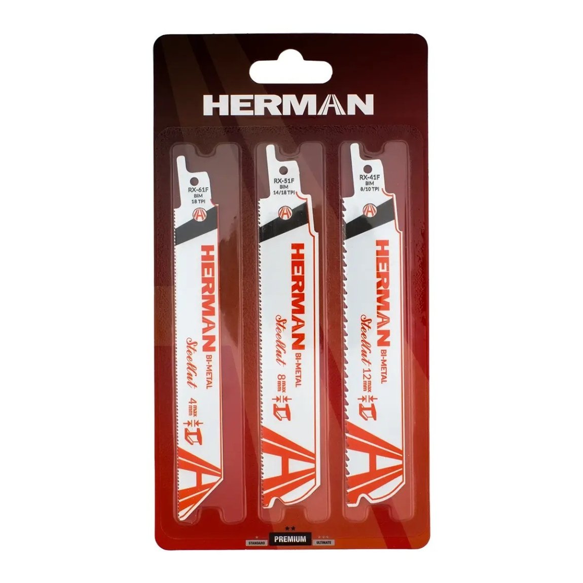 HE sada list pilový QR-12 Metal 1-12mm do ocasní pily - Nářadí ruční nářadí