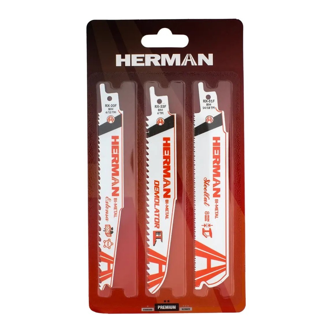 HE sada list pilový QR-21 Metal a&nbsp;Demolition do ocasní pily - Nářadí ruční nářadí