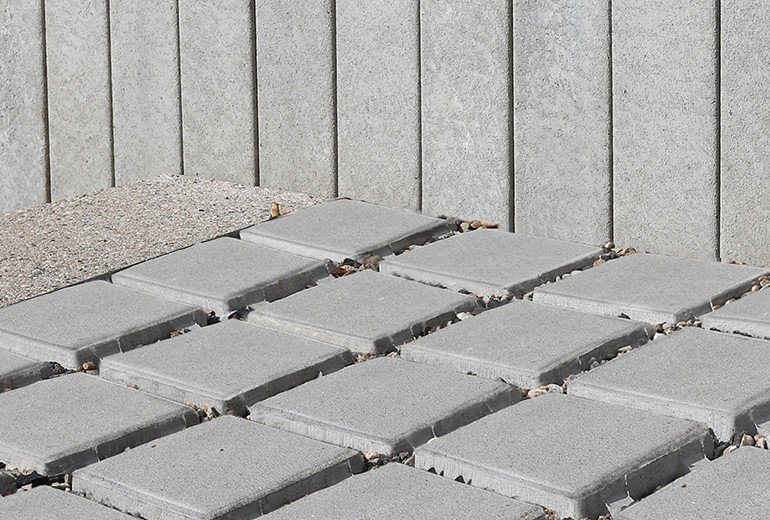 CSB QUADRO 8cm vegetační dlažba standard colormix noarblanc (9,6m2) - Betonové prvky dlažby