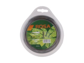 LE struna žací čtverec 2,4mmx15m nylonový střed