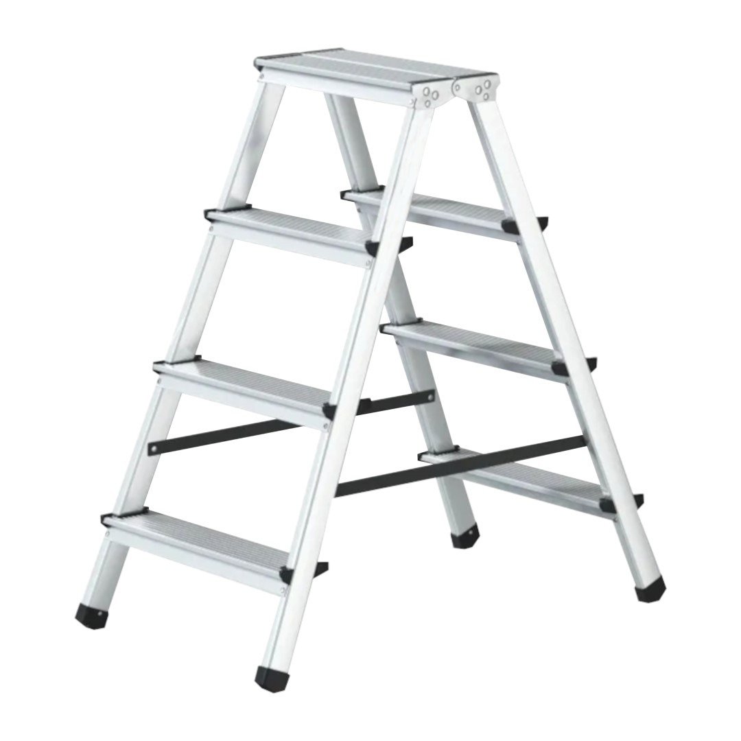 TP schůdky hliníkové oboustranné, 4příčky - Nářadí ruční nářadí
