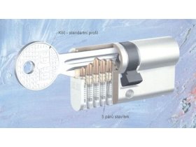 BE vložka KB AP1000 35,5+45 3kl.Ni hr.bal
