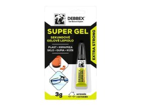 DB sekundové gelové lepidlo Super Gel 3g Debbex 