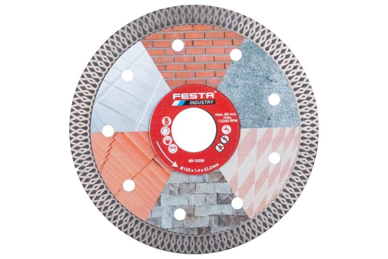 LE kotouč diamantový INDUSTRY řezný 125x1,4x22,2mm FESTA LE kotouč diamantový INDUSTRY řezný 125x1,4x22,2mm FESTA