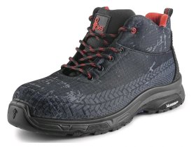 CANIS obuv polobotka CXS MICHELIN OGLIO O2 šedočerná vel.45