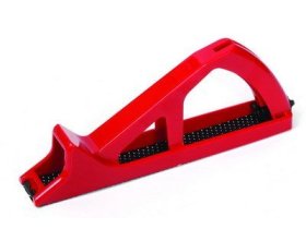 BE rašple na sádrokarton 250x40mm červená