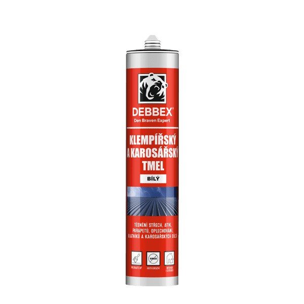 DB tmel klempířský a karosářský 280ml černý DB tmel klempířský a karosářský 280ml černý - Suché směsi a stavební chemie stavební chemie den braven