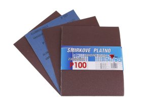 LE plátno smirkové 230x280mm P100
