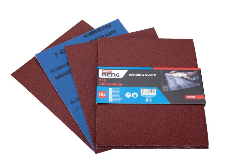 LE plátno smirkové 230x280mm P40