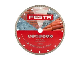 LE kotouč diamantový TURBO 230x2,6x22,2mm FESTA