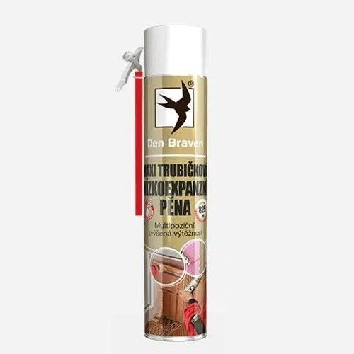 DB pěna Maxi nízkoexpanzní trubičková 500ml DB pěna Maxi nízkoexpanzní trubičková 500ml - Suché směsi a stavební chemie stavební chemie den braven