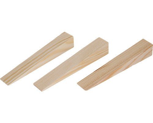 BE klínky montážní WOODY dřevěné 150x25x25-1mm 8ks/balení - Nářadí ruční nářadí