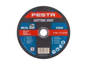 LE kotouč řezný na kov 180x1,6x22,2mm FESTA