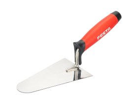 LE lžíce nerez zednická oblá 160mm gum.ručka FESTA