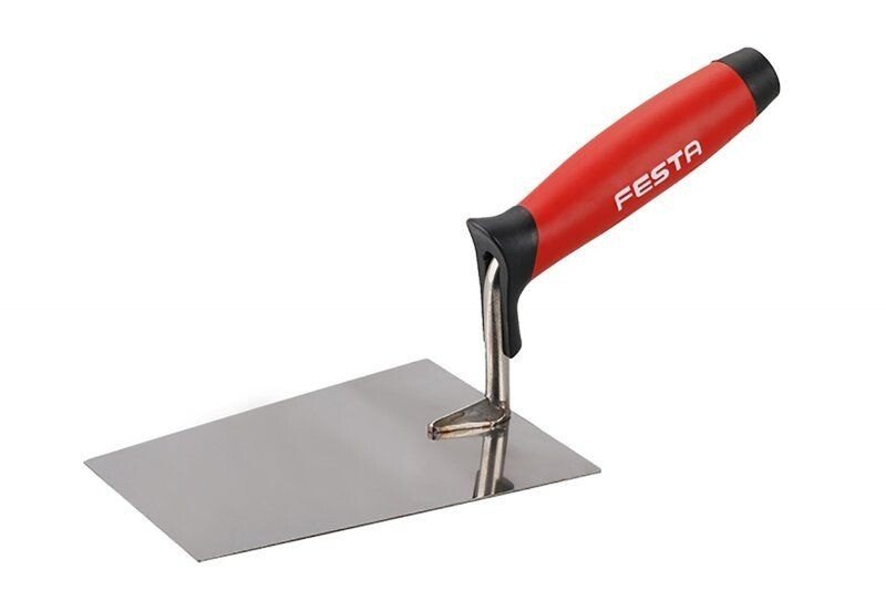 BE lžíce 180x125mm nerez s&nbsp;gumovou ručkou FESTA - Nářadí ruční nářadí