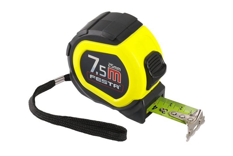 LE metr svinovací  7,5mx25mm Magnetic FESTA