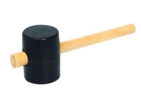 BE palice gumová 90mm dřevěná násada